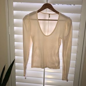 NWOT— Free People long sleeve, size S.P